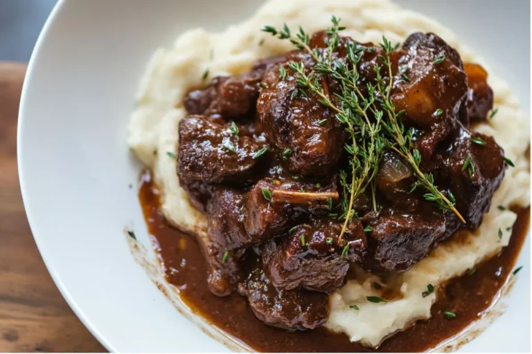 Red Wine-Braised Beef Shanks