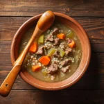 old fashioned vegetable beef soup recipe