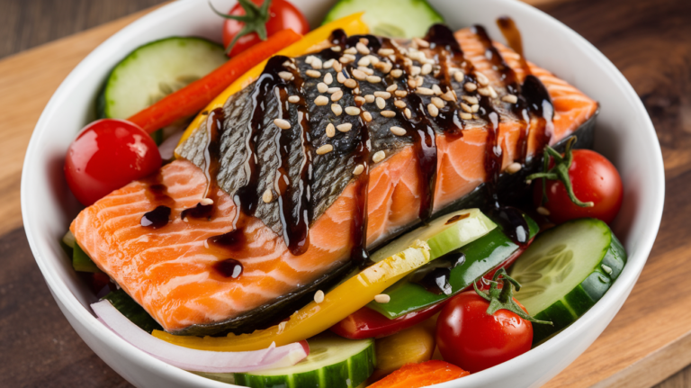 salmon bowl