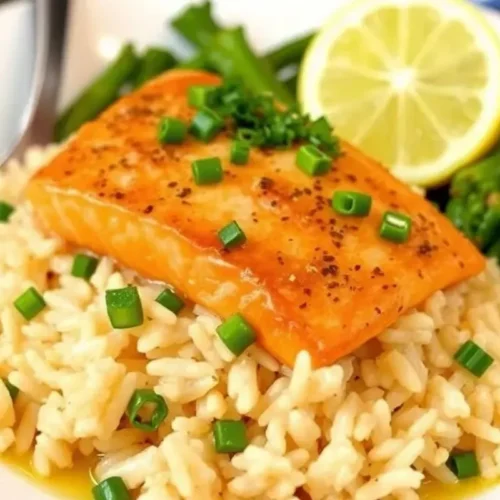 salmon rice recipe