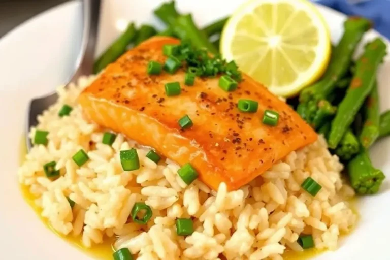 salmon rice recipe