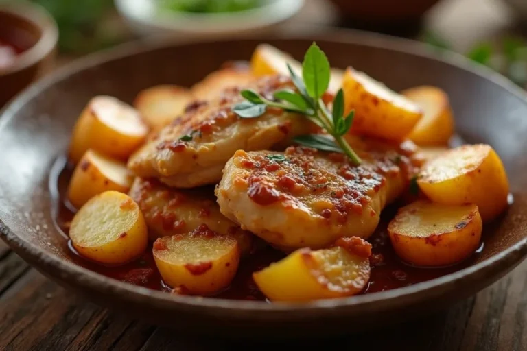 Slow Cooker Chicken and Potatoes