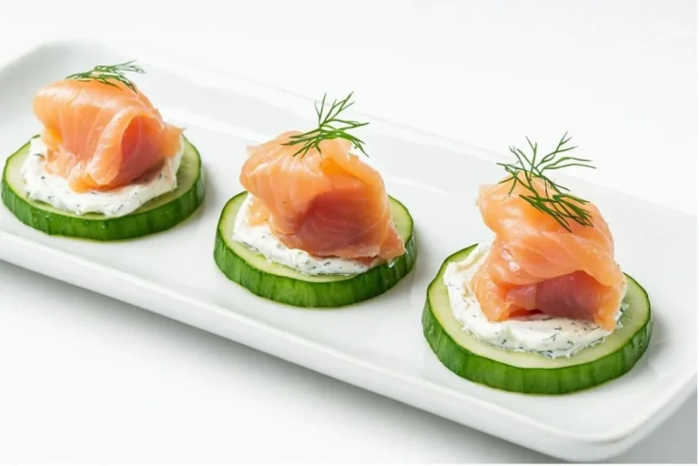 Salmon Cucumber Rolls