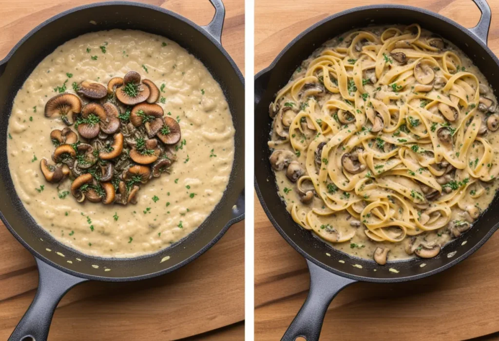 Creamy Mushroom Pasta