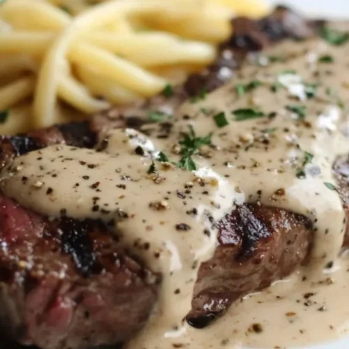 Steak Gorgonzola Alfredo