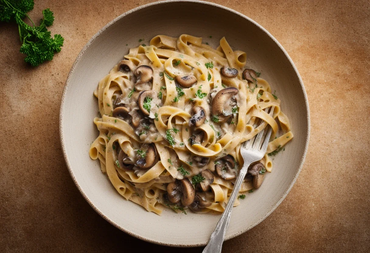 Creamy Mushroom Pasta