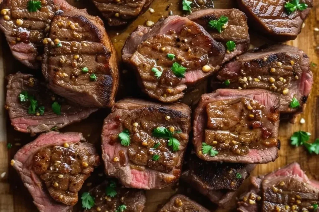 garlic butter steak bites 