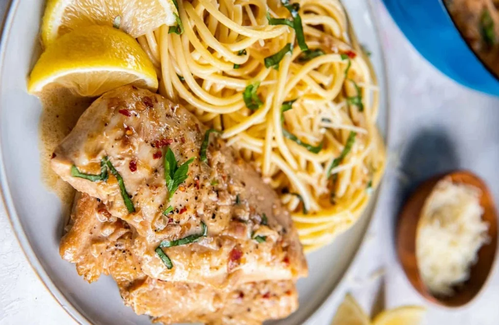 lemon chicken pasta