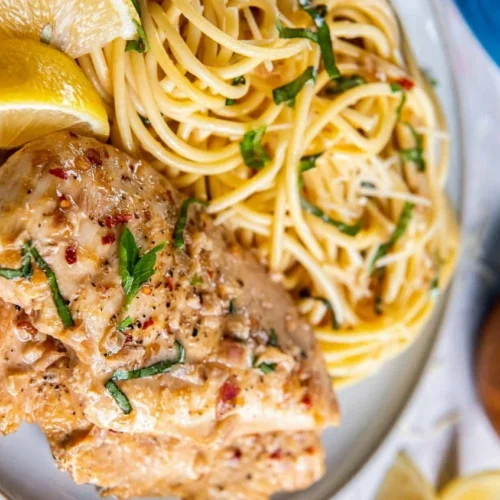 lemon chicken pasta