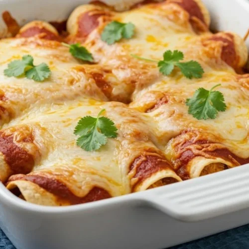 Easy Chicken Enchiladas