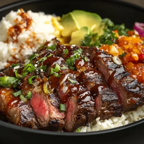 copy of houston's hawaiian ribeye steak