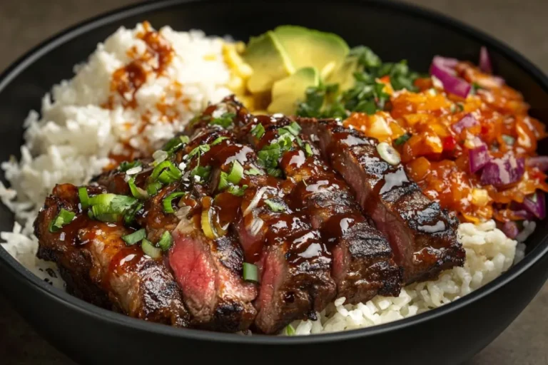 copy of houston's hawaiian ribeye steak