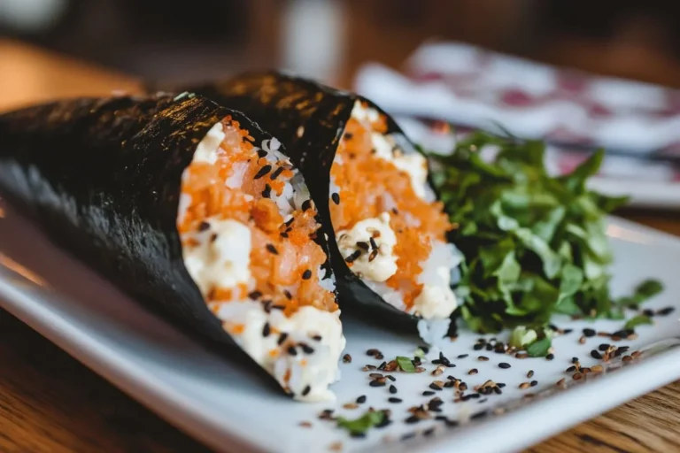 Temaki Salmon Cream Cheese