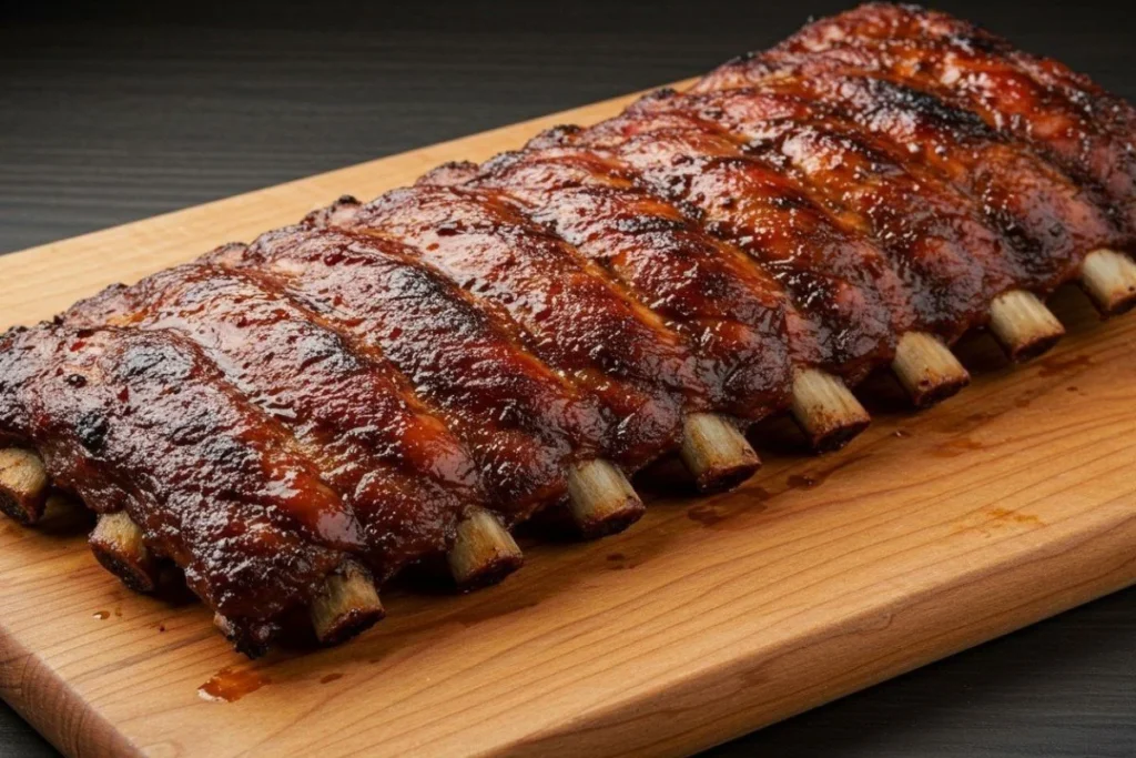 baby back ribs with beer and Montreal steak seasoning recipe 
