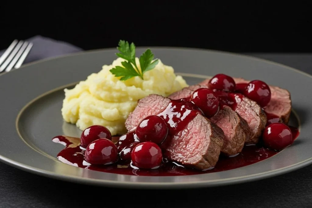 sweet cherry wine recipe for beef