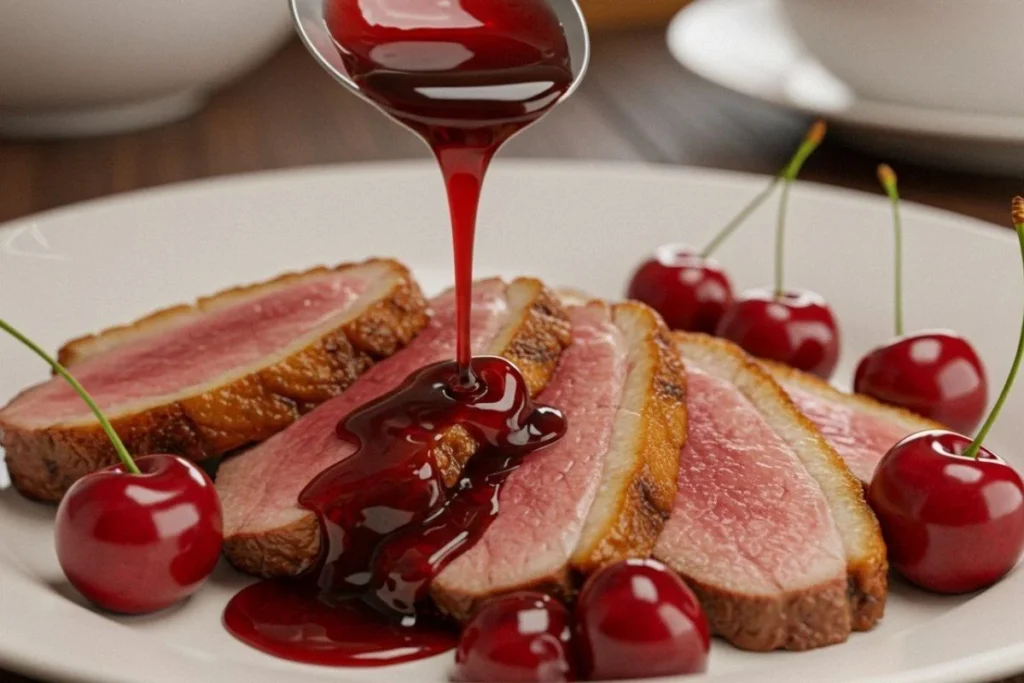 sweet cherry wine recipe for beef