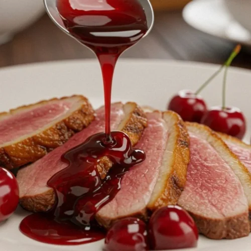 sweet cherry wine recipe for beef